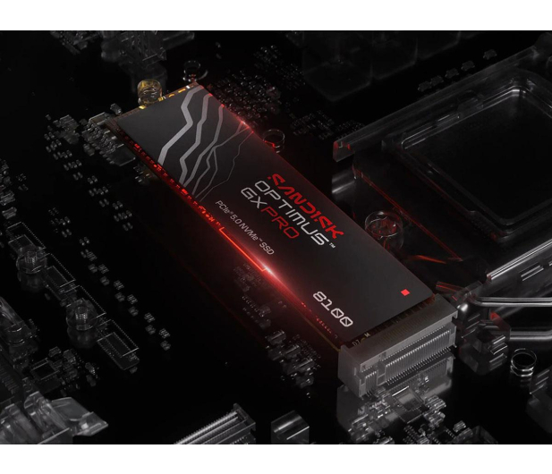 Sandisk 2TB M.2 PCie Gen5 NVMe Optimus GX PRO 8100 - 1488704 - zdjęcie 4